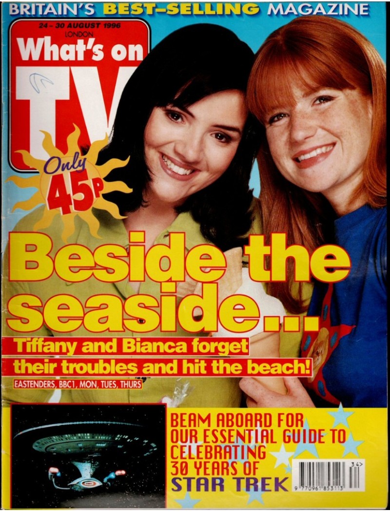 Whats on TV Magazine 24th August 1996