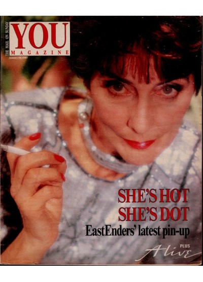 You Magazine 18th January 1987 June Brown You Magazine 18th January 1987 June Brown