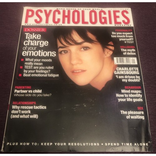 Psychologies Magazine - 2007 01/07 Charlotte Gainsbourg