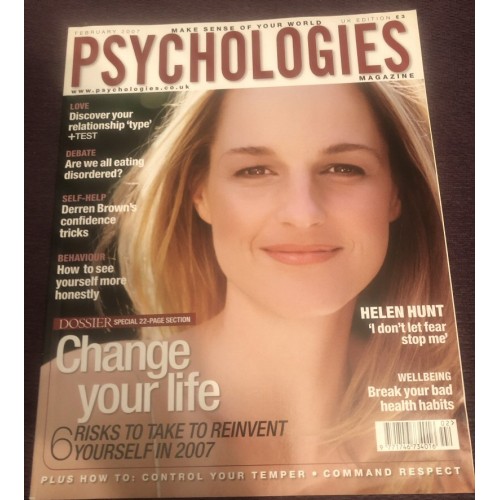 Psychologies Magazine - 2007 02/07 Helen Hunt