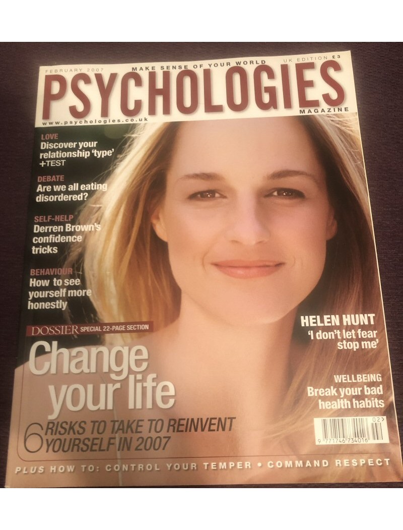 Psychologies Magazine - 2007 02/07 Helen Hunt