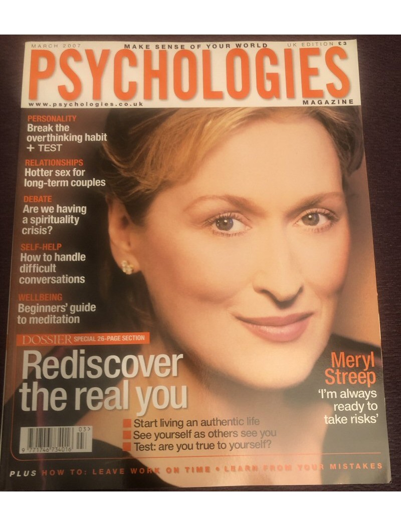 Psychologies Magazine - 2007 03/07 Meryl Streep