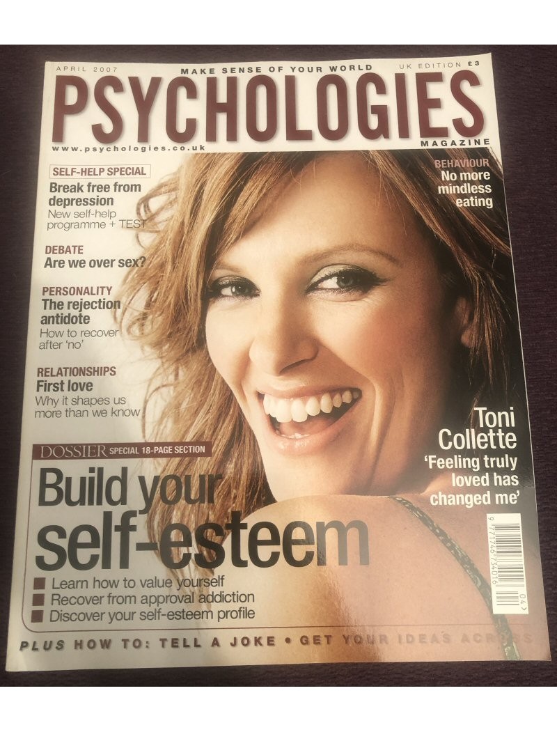 Psychologies Magazine April 2007 Toni Collette
