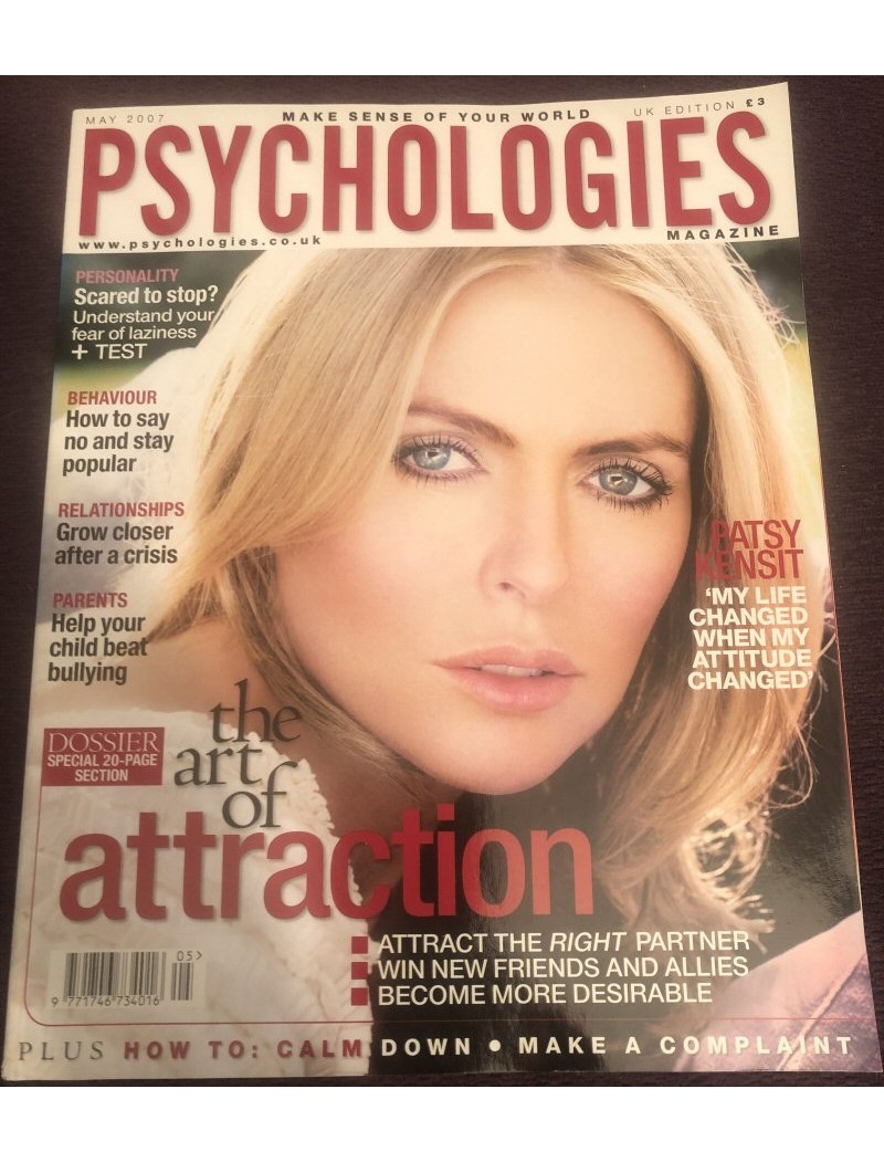 Psychologies Magazine May 2007 Patsy Kensit