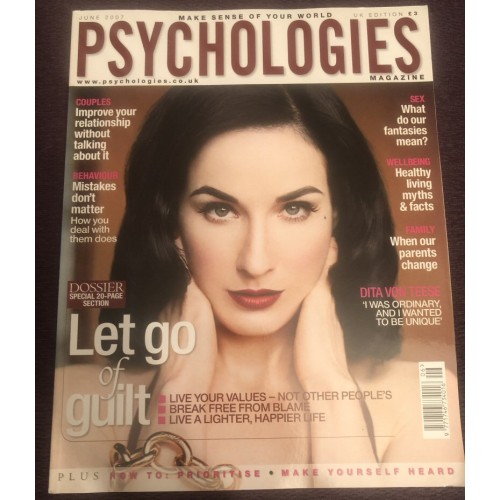 Psychologies Magazine - 2007 06/07 Dita Von Teese