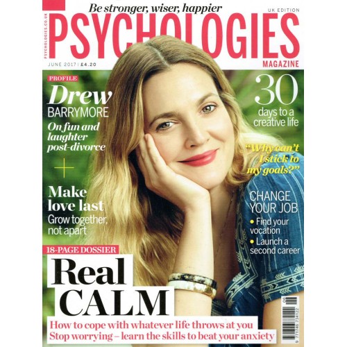 Psychologies Magazine - 2017 06/17 Drew Barrymore