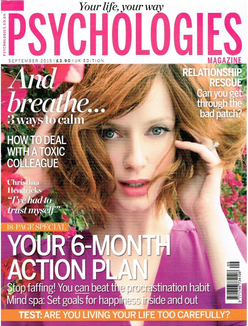Psychologies Magazine September 2015 Christina Hendricks Psychologies Magazine September 2015 Christina Hendricks
