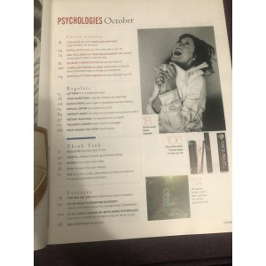 Psychologies Magazine October 2007 Susan Sarandon
