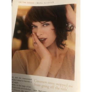 Psychologies Magazine December 2007 Milla Jovovich