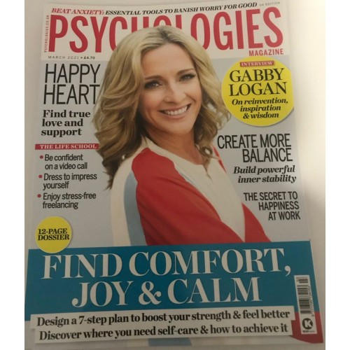 Psychologies Magazine - 2021 03/21 Gabby Logan
