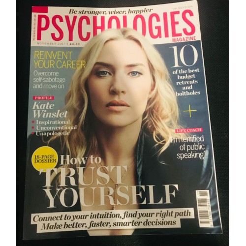 Psychologies Magazine - 2017 11/17 Kate Winslet