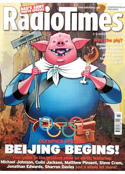 Radio Times Magazine 2nd August 2008