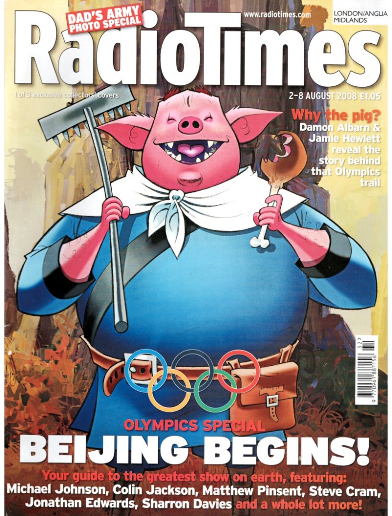 Radio Times Magazine 2nd August 2008 Radio Times Magazine 2nd August 2008