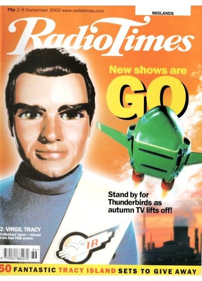 Radio Times Magazine 2nd September 2000 Vigil Tracy cover