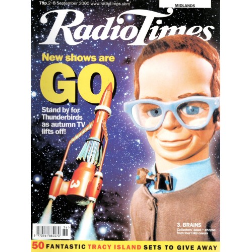 Radio Times Magazine - 2000 02/09/00 - Brains cover
