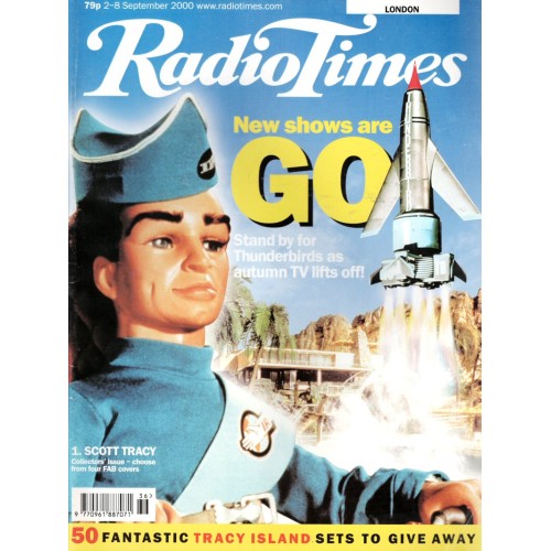 Radio Times Magazine - 2000 02/09/00 - Scott Tracy cover