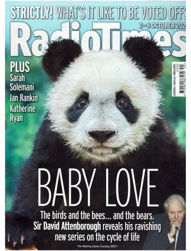 Radio Times Magazine 2nd October 2021