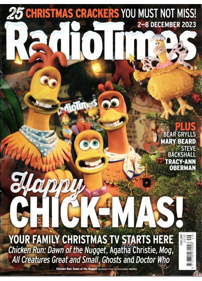 Radio Times Magazine 2nd December 2023