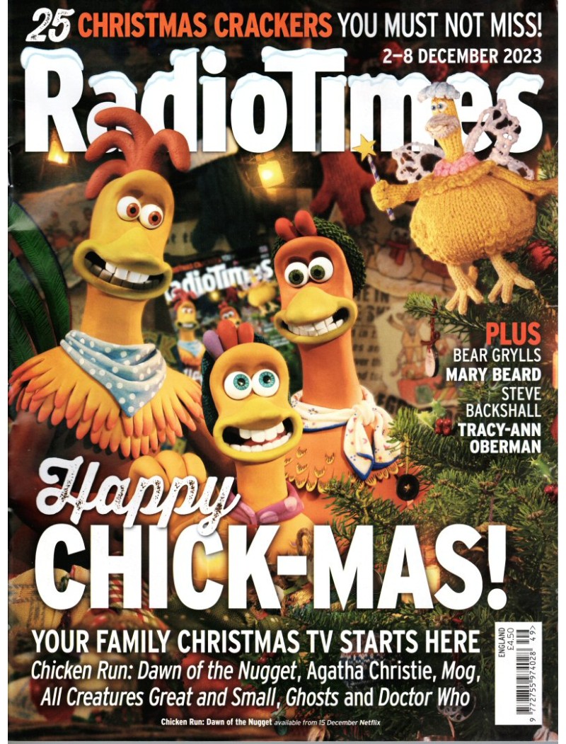 Radio Times Magazine 2nd December 2023
