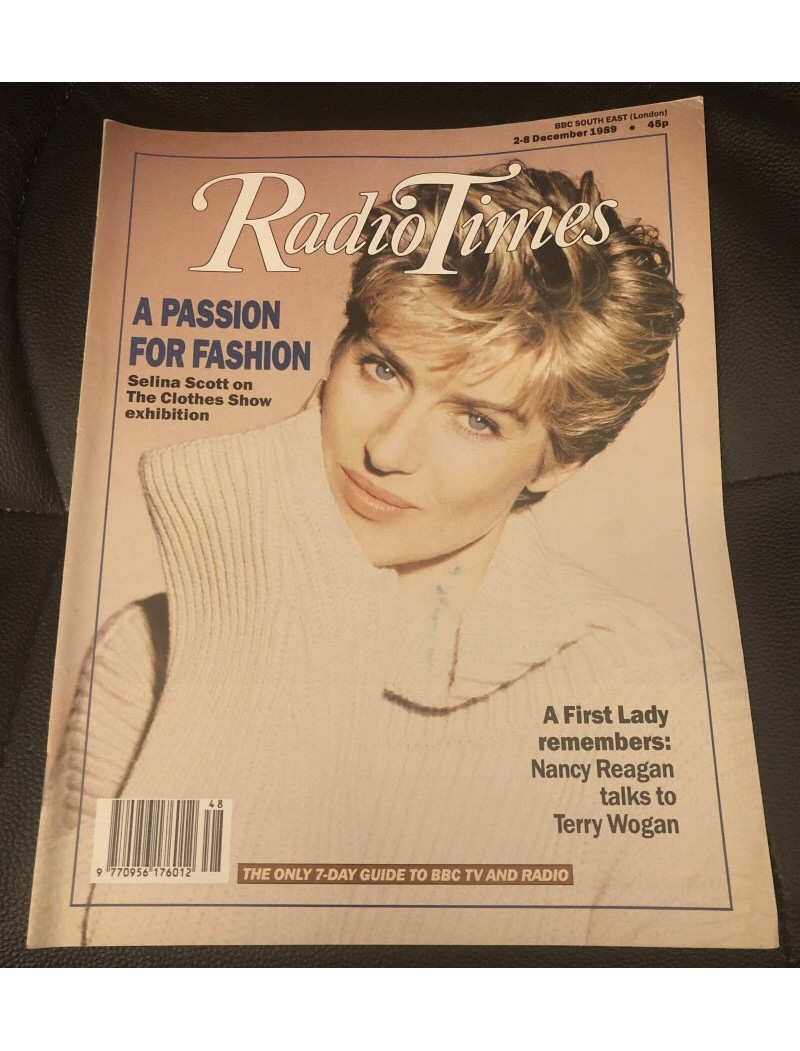 Radio Times Magazine 2nd December 1989 Radio Times Magazine 2nd December 1989