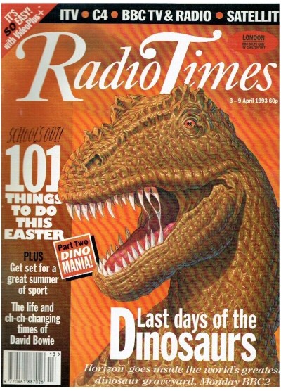 Radio Times Magazine 3rd April 1993