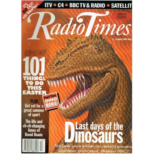 Radio Times Magazine - 1993 3rd April 1993
