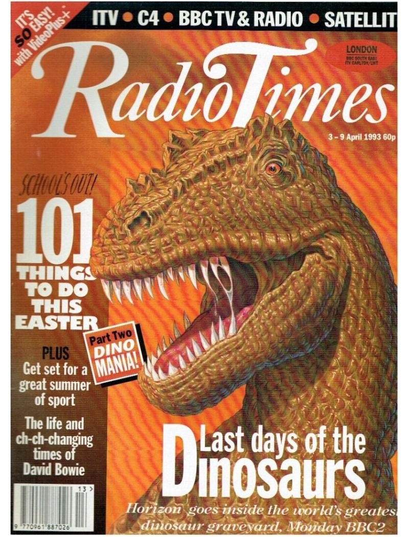 Radio Times Magazine 3rd April 1993