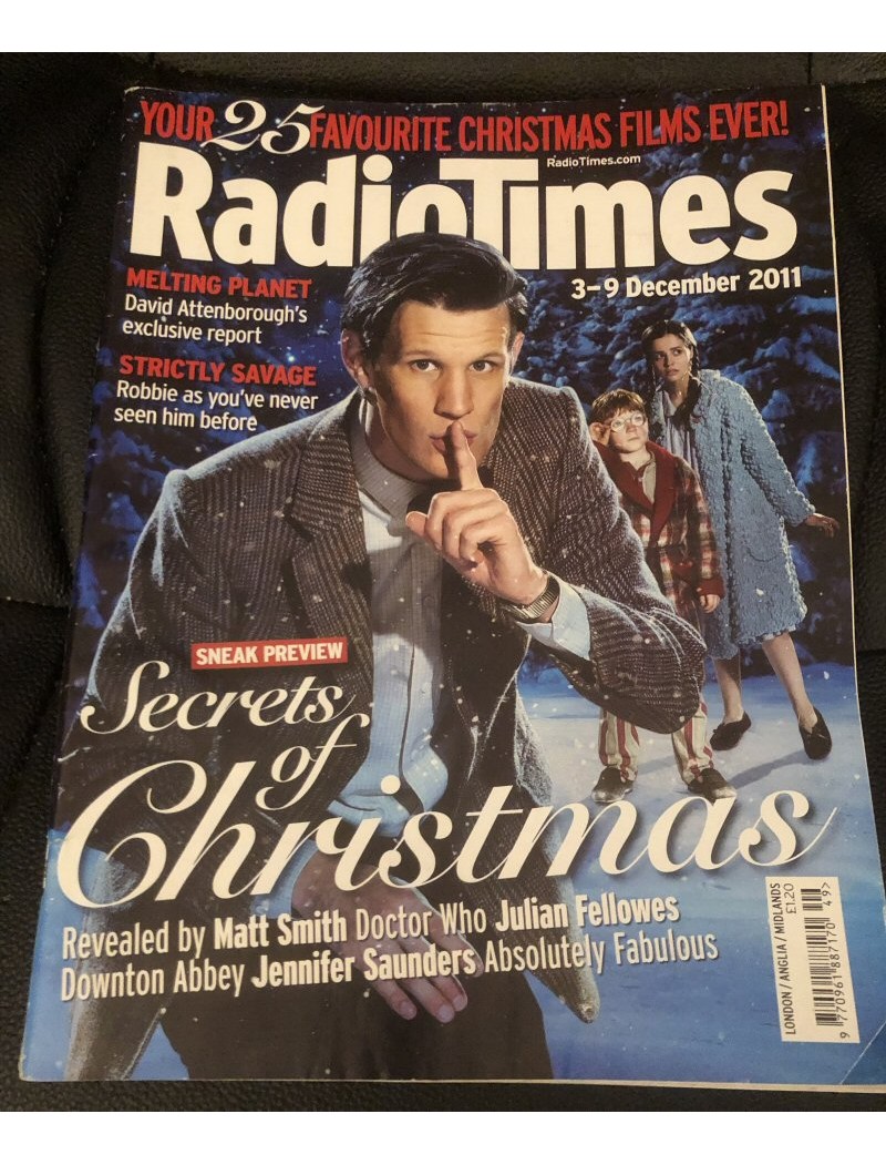 Radio Times Magazine 3rd December 2011 Radio Times Magazine 3rd December 2011