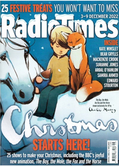 Radio Times Magazine 3rd December 2022