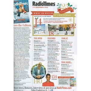 Radio Times Magazine 3rd December 2022