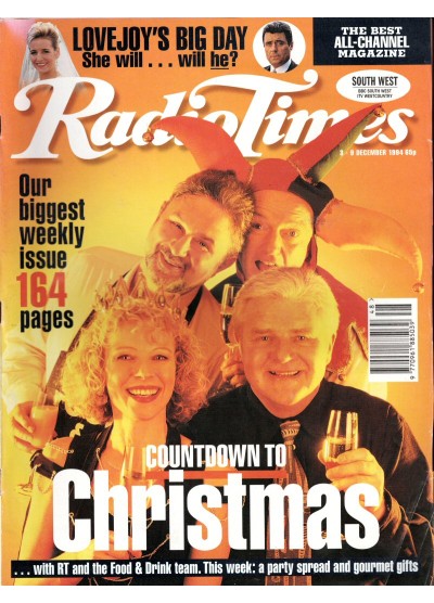 Radio Times Magazine 3rd December 1994