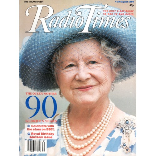 Radio Times Magazine - 1990 4th August 1990