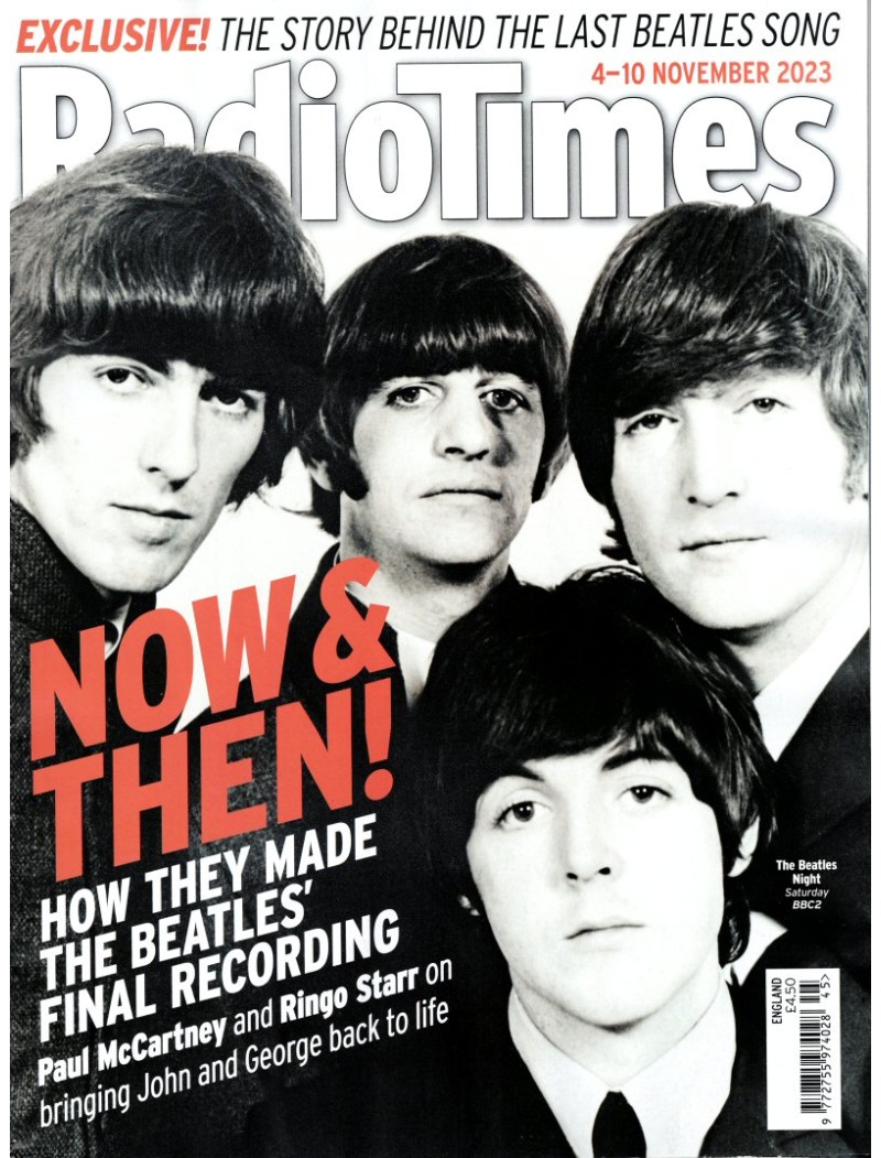 Radio Times Magazine 4th November 2023 Radio Times Magazine 4th November 2023