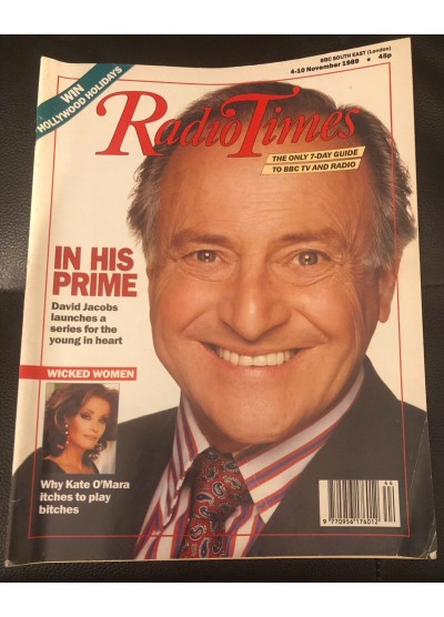 Radio Times Magazine 4th November 1989