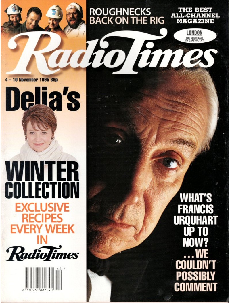 Radio Times Magazine 4th November 1995