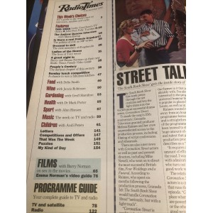Radio Times Magazine 4th November 1995