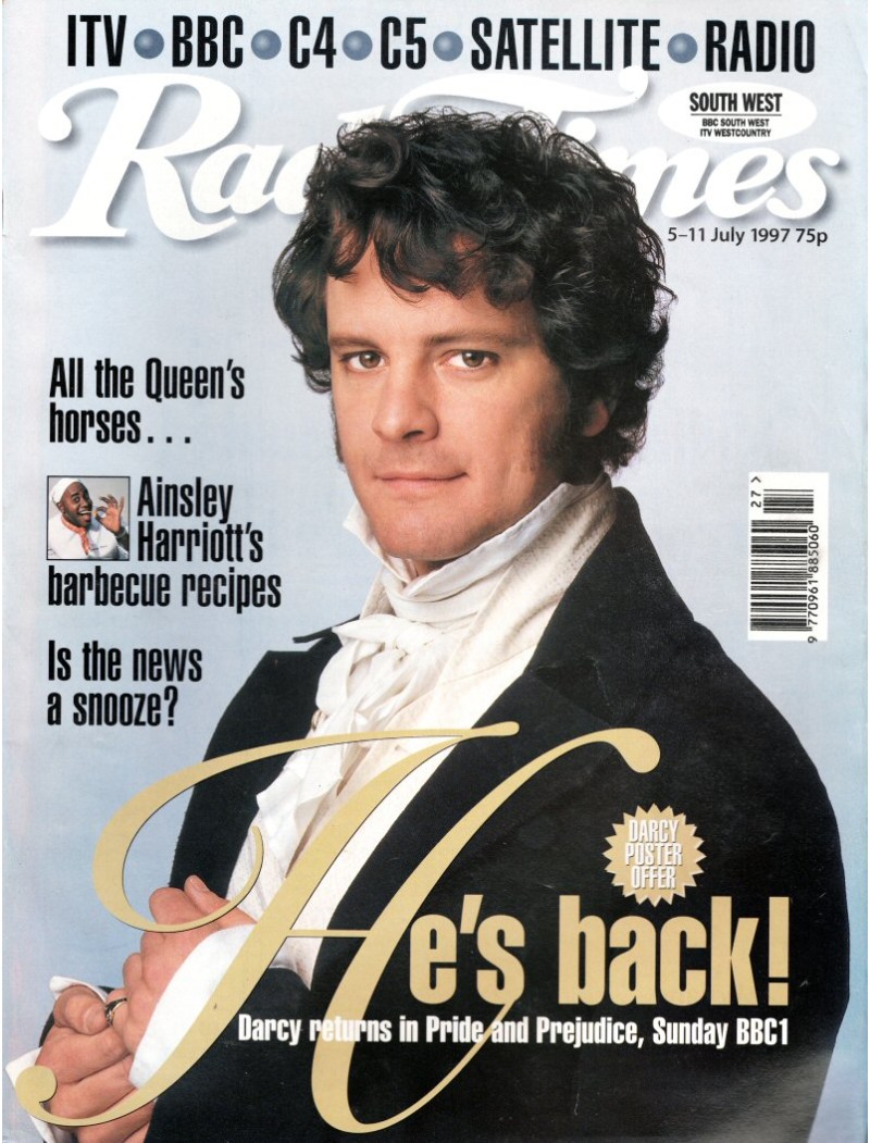 Radio Times Magazine 5th July 1997 Radio Times Magazine 5th July 1997
