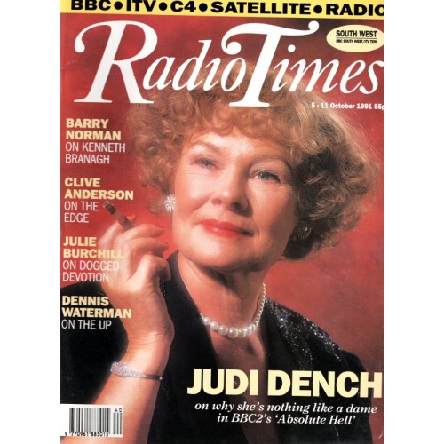 Radio Times Magazine - 1991 5th October 1991