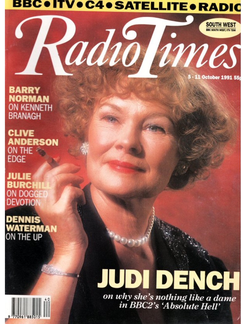 Radio Times Magazine 5th October 1991 Radio Times Magazine 5th October 1991