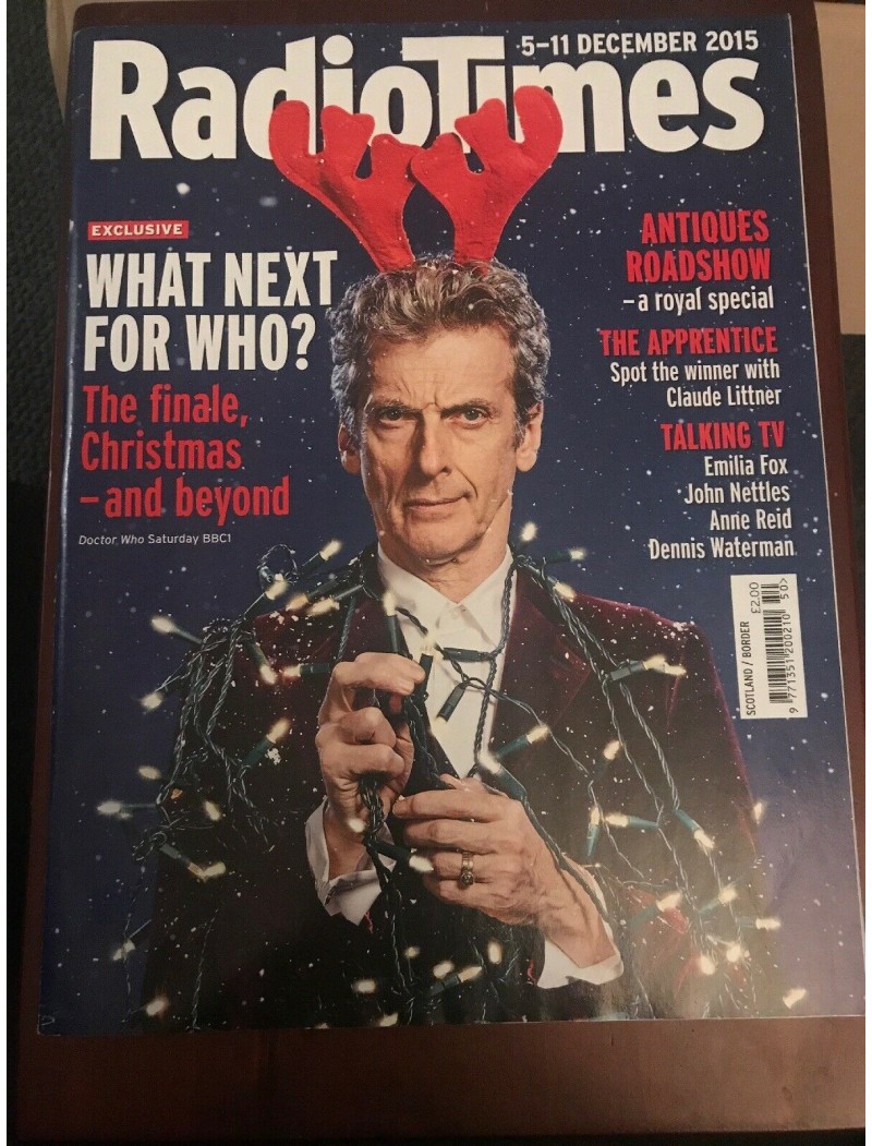 Radio Times Magazine 5th December 2015 Radio Times Magazine 5th December 2015