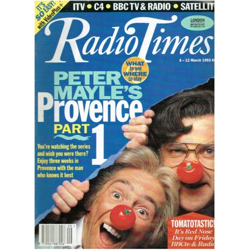 Radio Times Magazine - 1993 6th March 1993
