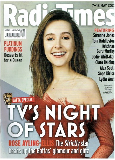 Radio Times Magazine 7th May 2022 Rose Ayling Ellis