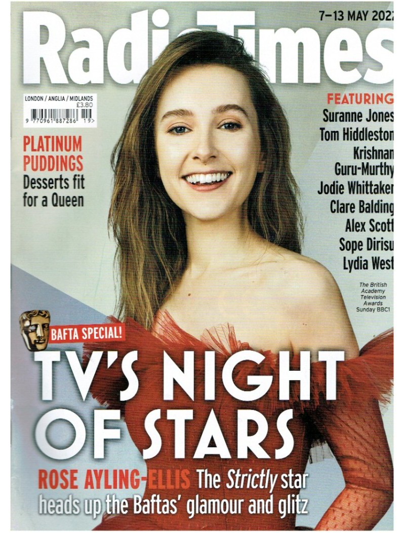 Radio Times Magazine 7th May 2022 Rose Ayling Ellis Radio Times Magazine 7th May 2022 Rose Ayling Ellis