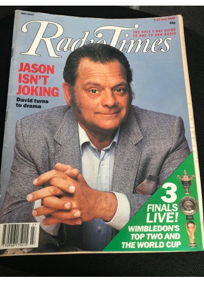 Radio Times Magazine 7th July 1990 (David Jason)