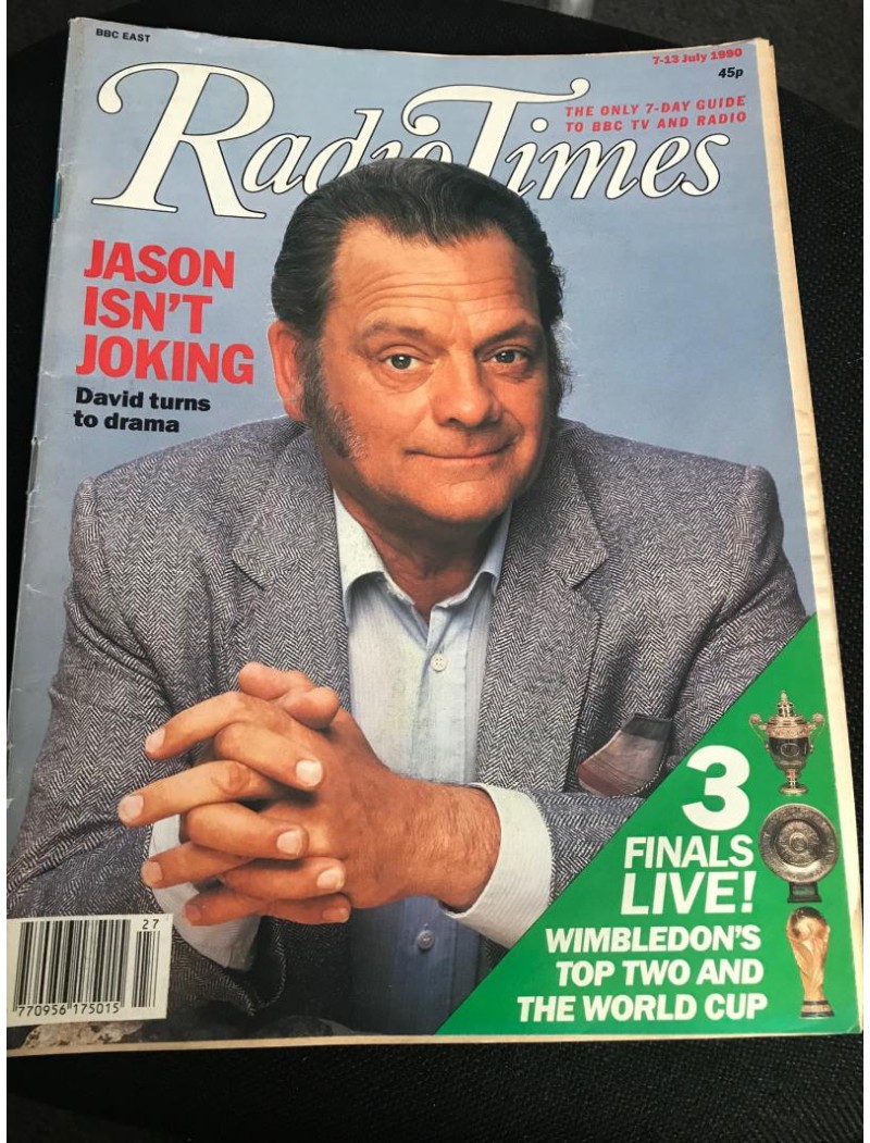 Radio Times Magazine 7th July 1990 (David Jason)