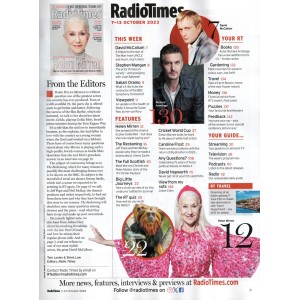 Radio Times Magazine 7th October 2023