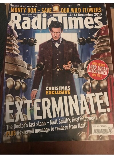 Radio Times Magazine 7th December 2013