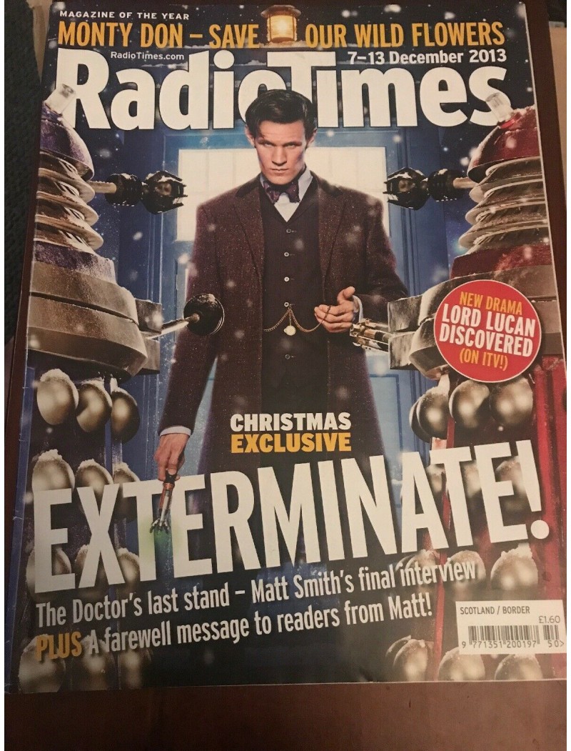 Radio Times Magazine 7th December 2013