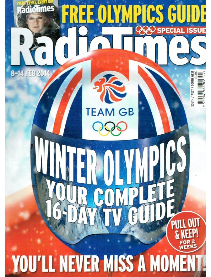 Radio Times Magazine 8th February 2014 The Winter Olympics Radio Times Magazine 8th February 2014 The Winter Olympics