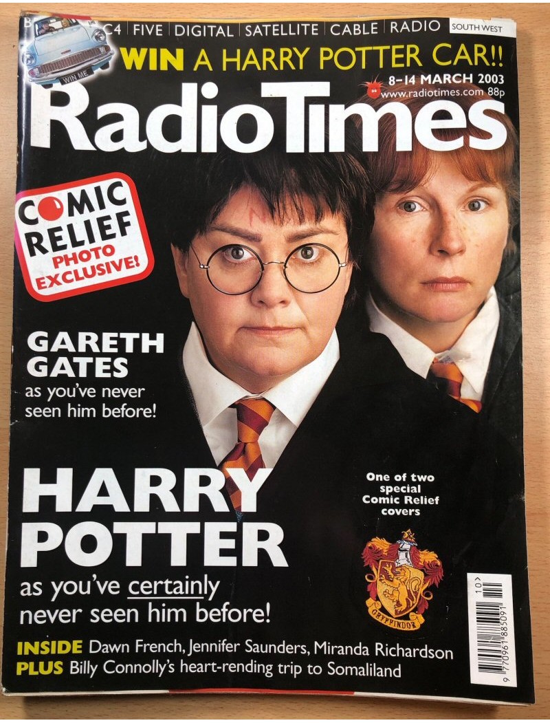 Radio Times Magazine 8th March 2003